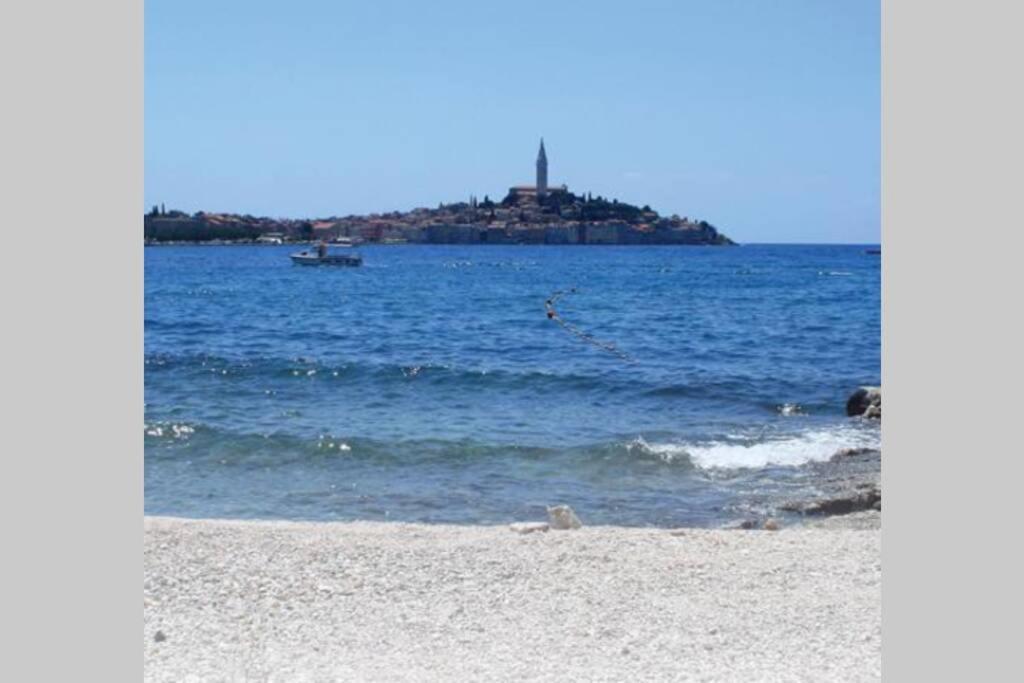 Near Beach - Apartments Marica - Studio Rovinj Bagian luar foto