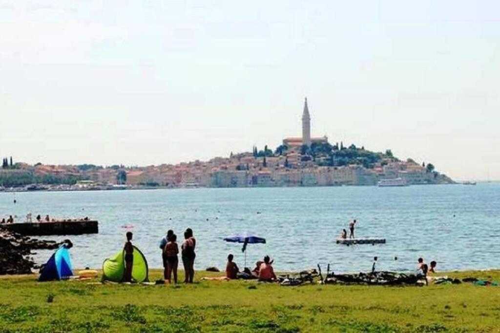 Near Beach - Apartments Marica - Studio Rovinj Bagian luar foto
